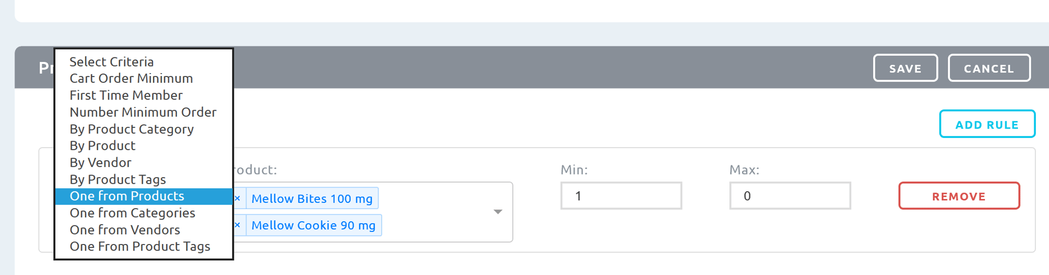 Retail Creating a Buy One Get One (BOGO) Promotion